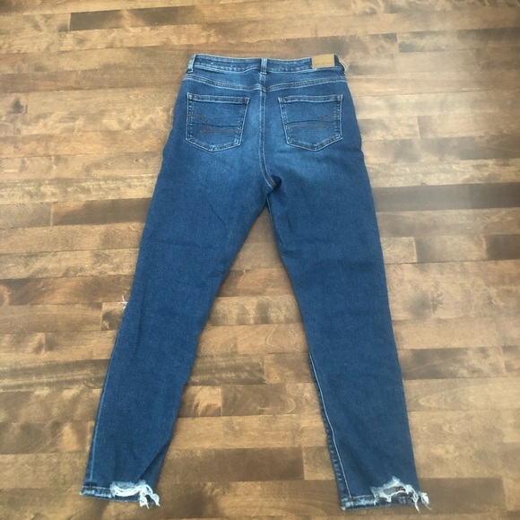 AE Ripped Highest Waist Mom Jean - Picture 3 of 3